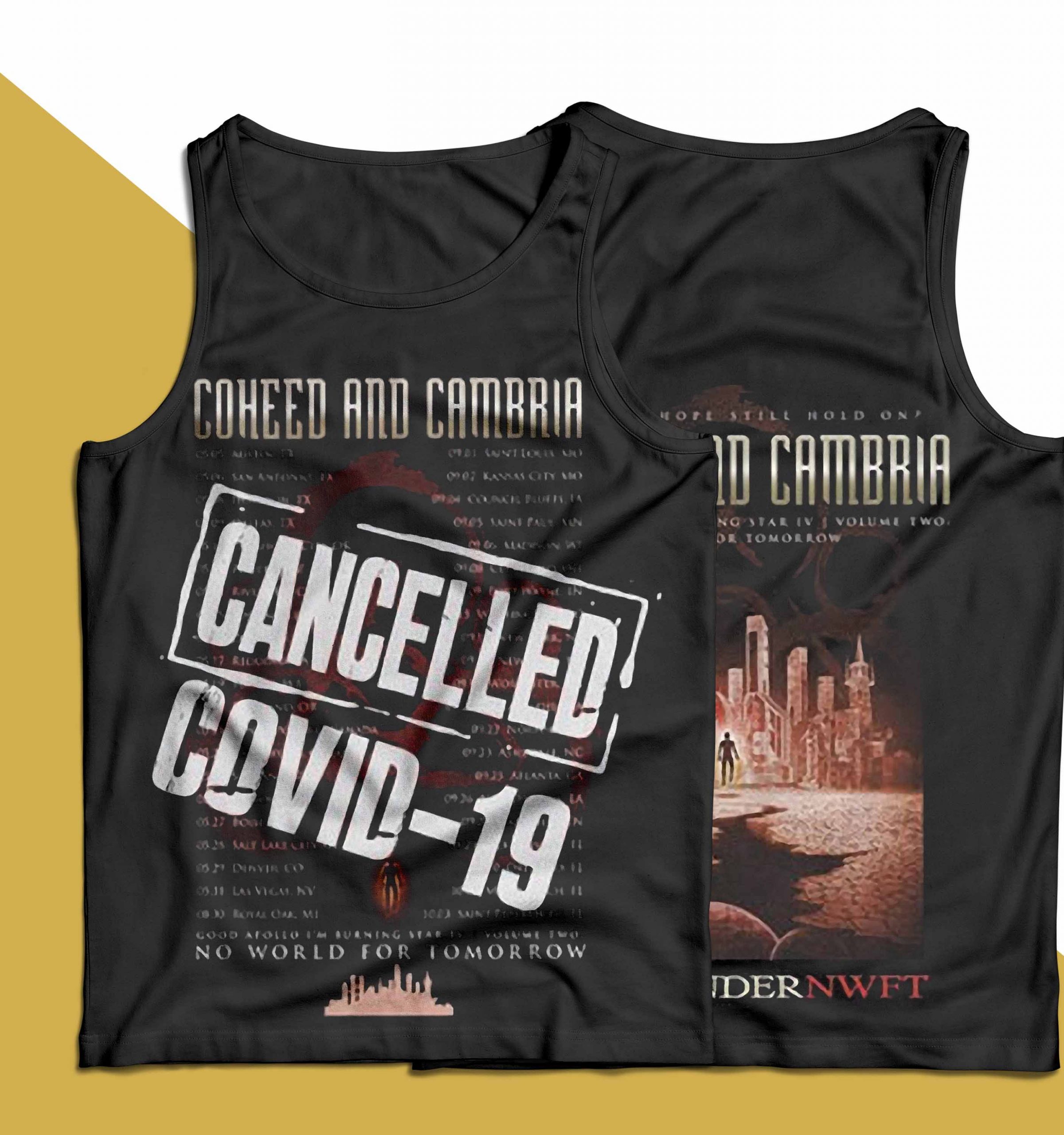 Coheed And Cambria Cancelled Covid 19 Shirt