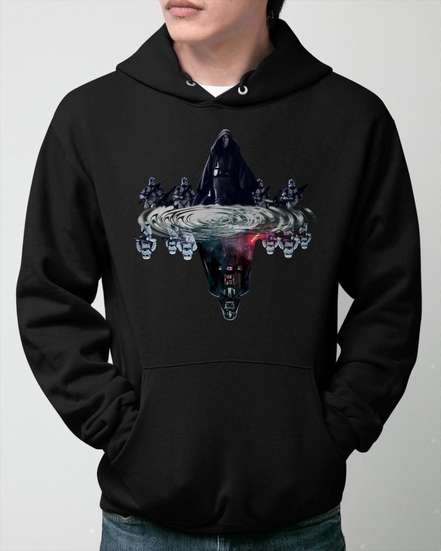 Anakin Skywalker Reflection Water Mirror Darth Vader Hoodie