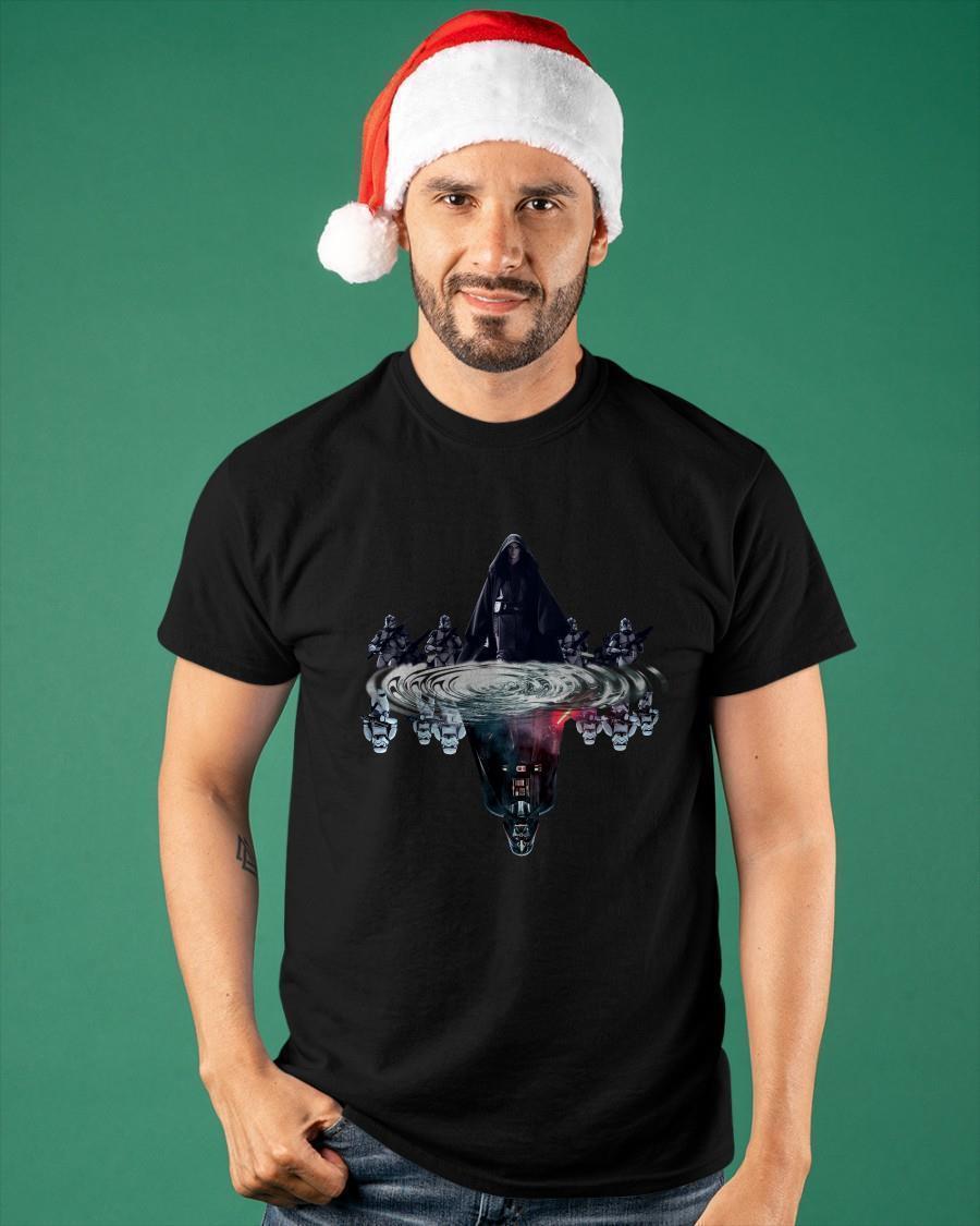 Anakin Skywalker Reflection Water Mirror Darth Vader Shirt
