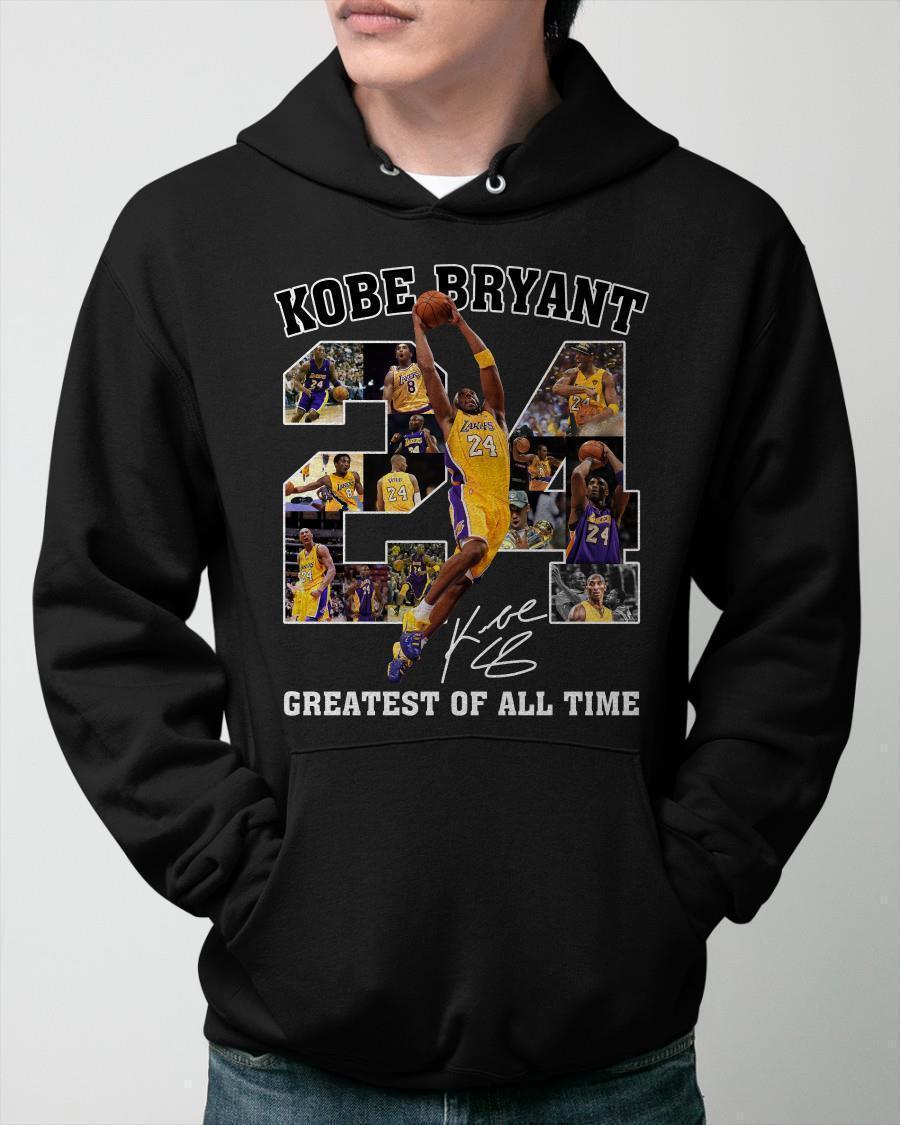 Greatest Of All Time Kobe Bryant Signature Hoodie