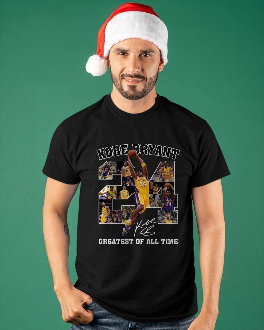 Greatest Of All Time Kobe Bryant Signature Shirt