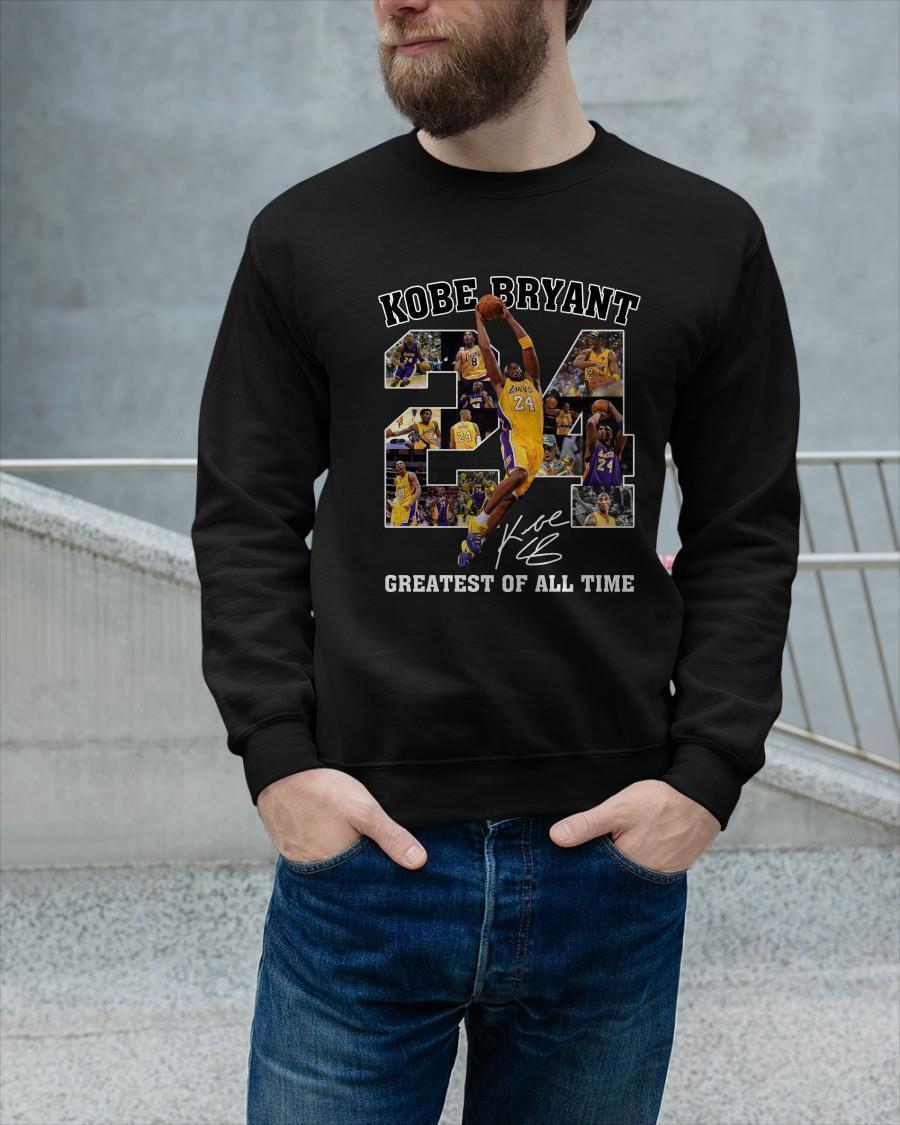 Greatest Of All Time Kobe Bryant Signature Sweater