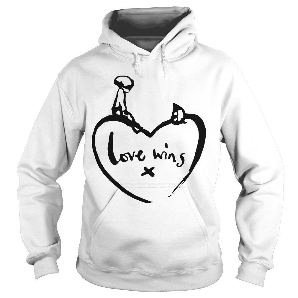 Love Wins T Comic Relief Hoodie