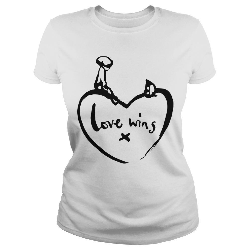 Love Wins T Comic Relief Longsleeve