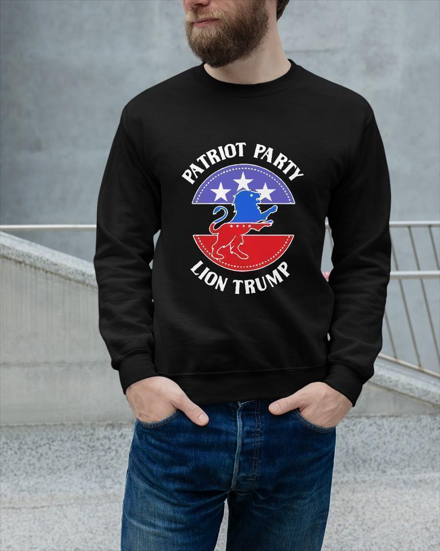 Patriot Party Lion Trump Tank Top