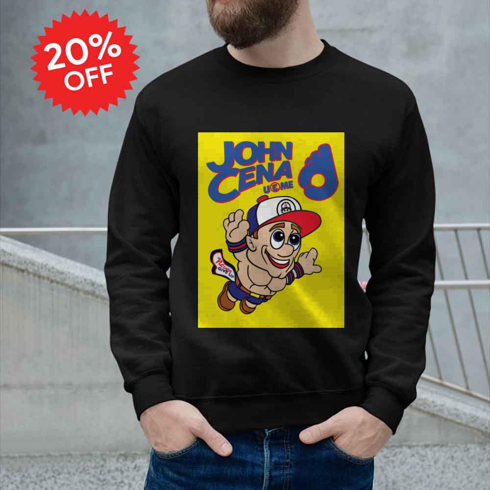 john cena t shirt super mario