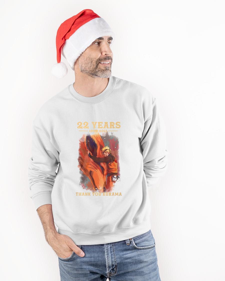 22 Years 1999 2021 Thank You Kurama Sweater