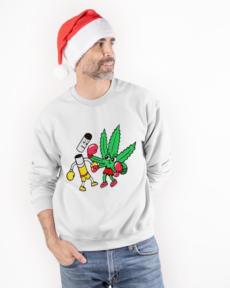 Cannabis Knocks Out Tobacco Sweater