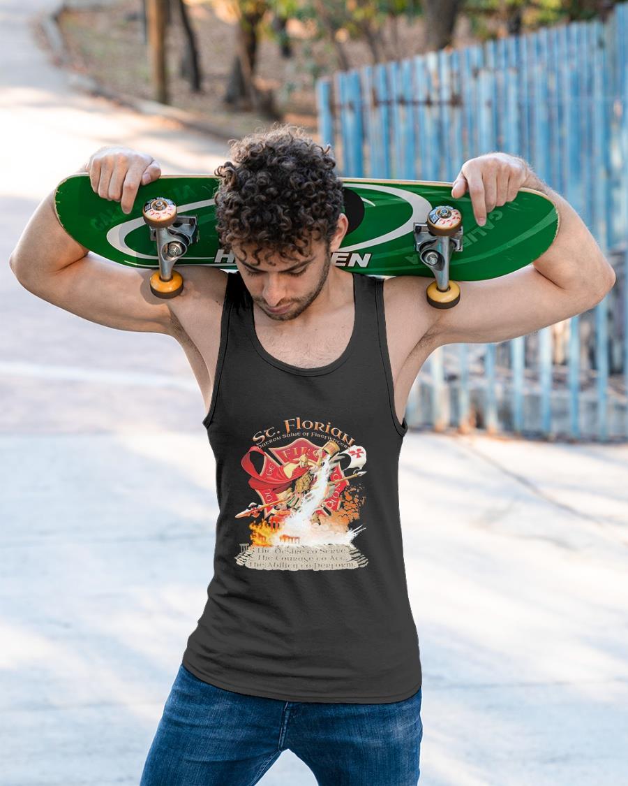 Saint Of Firefighters Sc Florian Patron Shirt