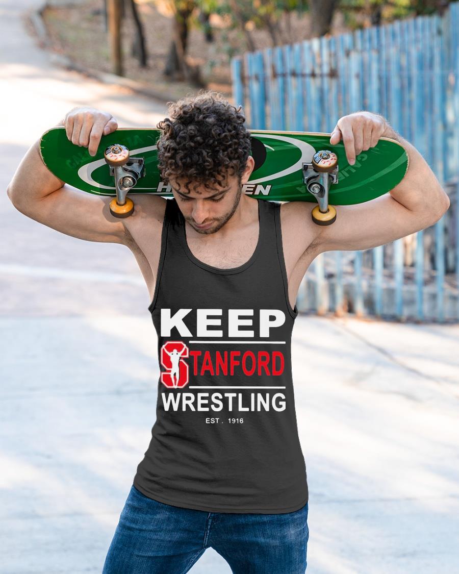 Keep Stanford Wrestling Shirt