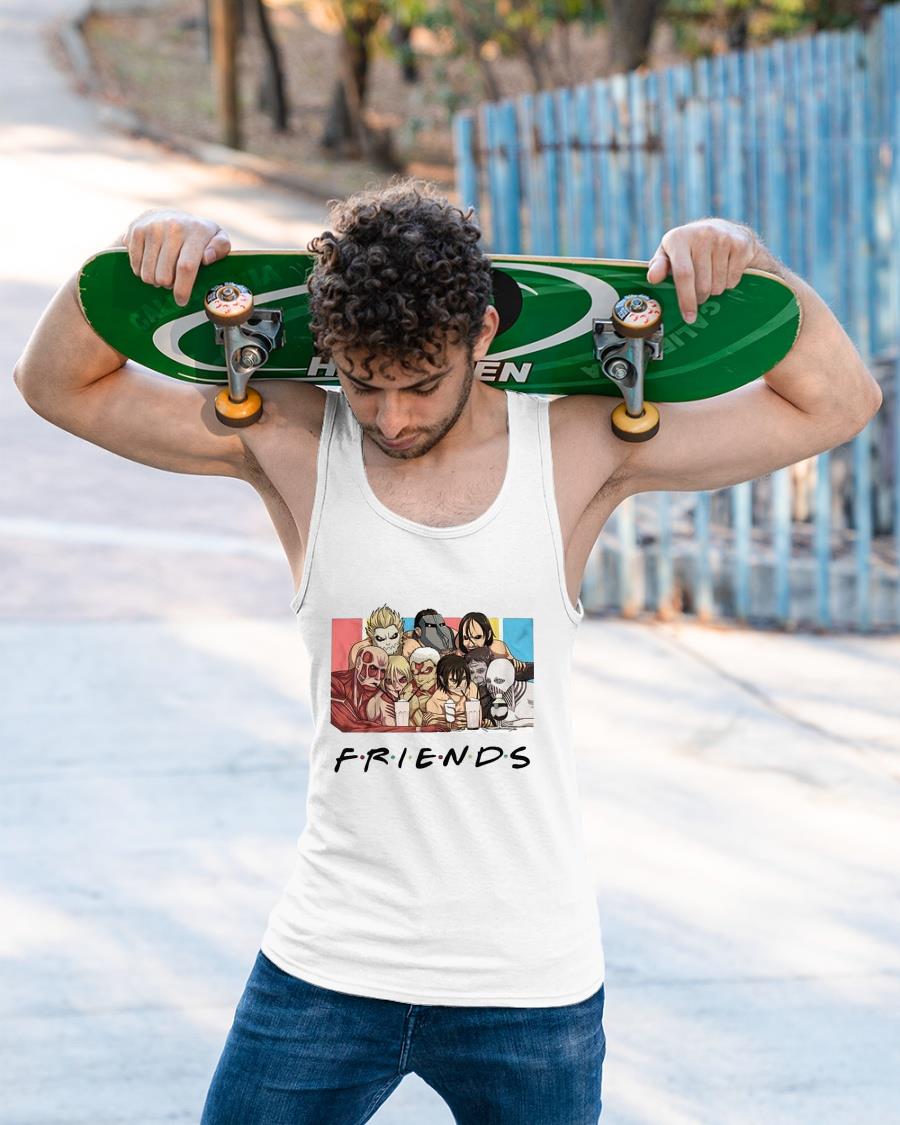 Attack On Titan Friends Shirt