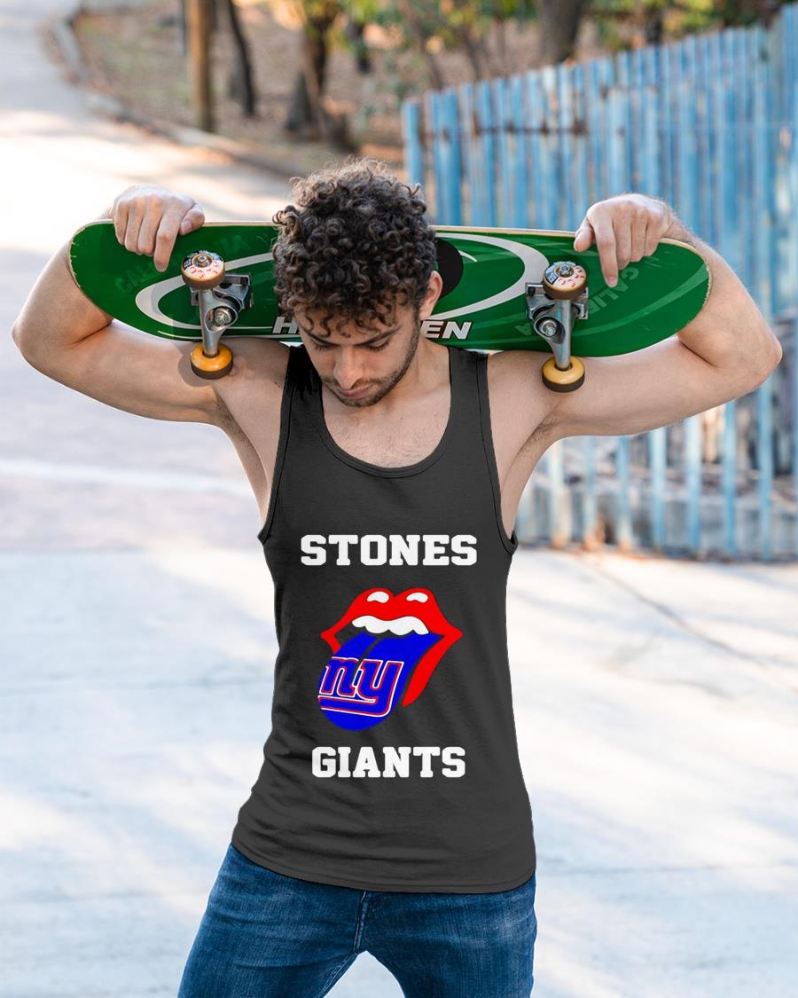 Lips New York Rolling Stones Giants Shirt