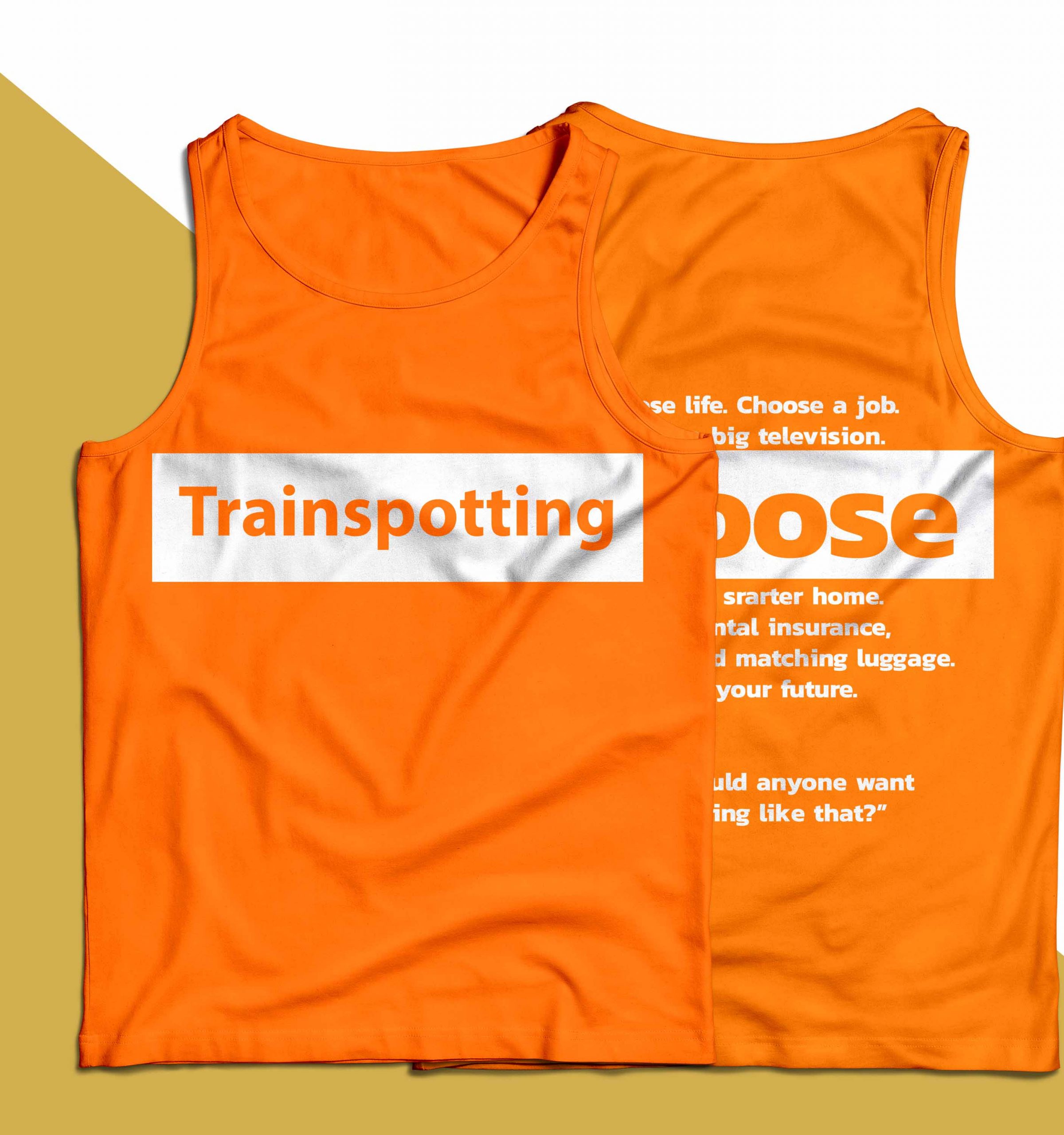 Trainspotting Choose Life Choose A Job Choose A Big Television Shirt