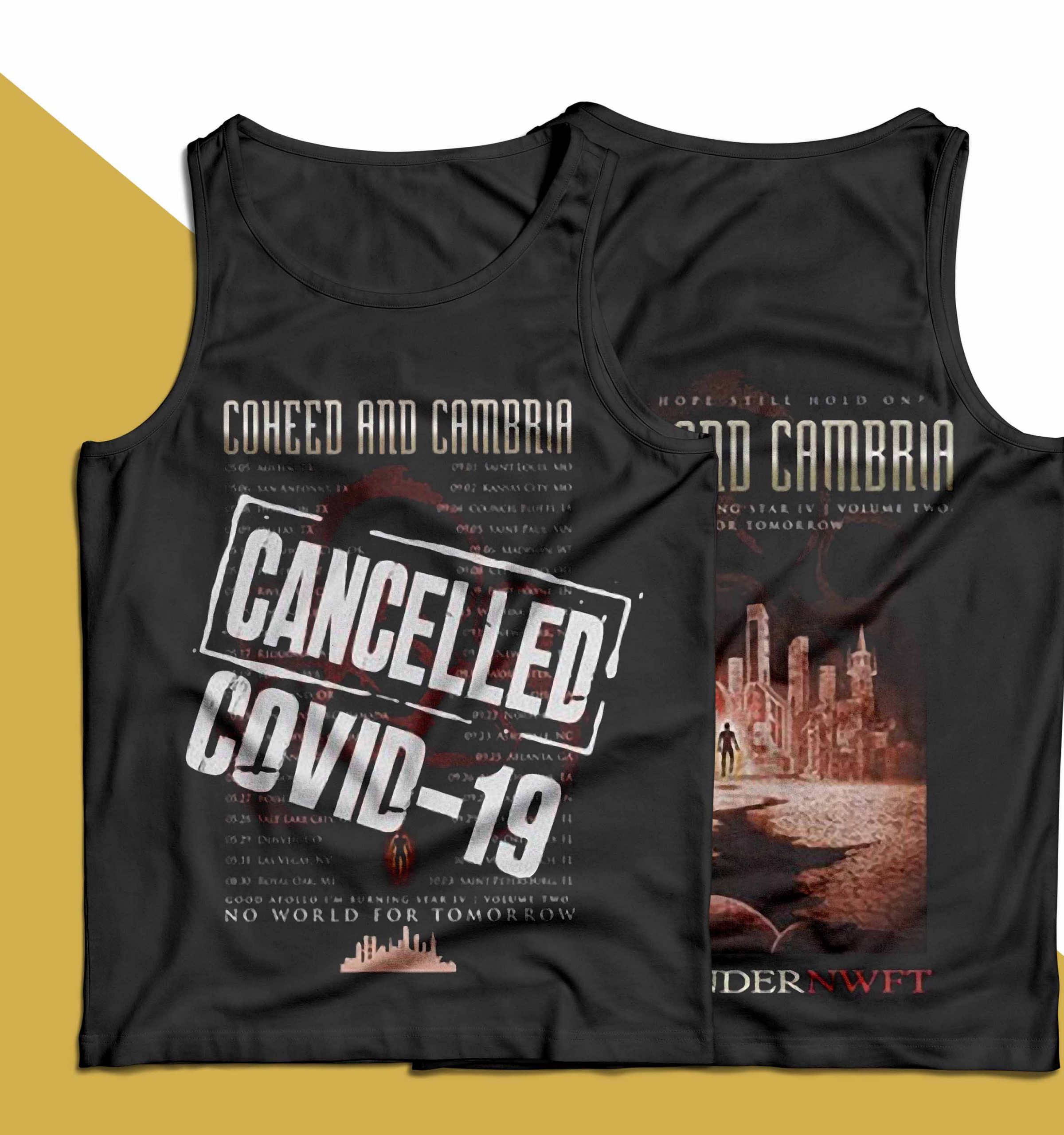 Coheed And Cambria Cancelled Covid 19 Shirt