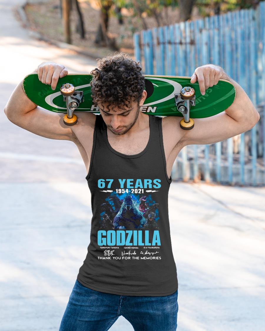 67 Years Godzilla Thank You For The Memories Shirt