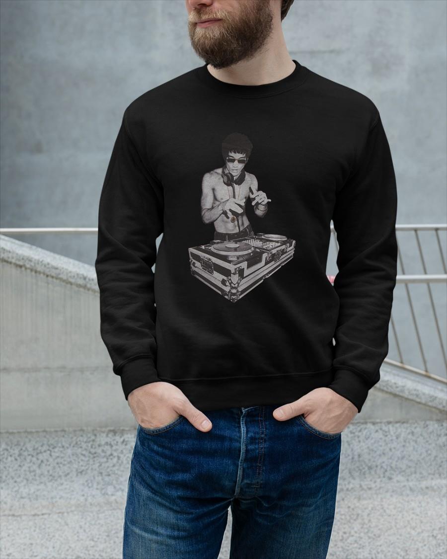 bruce lee dj t shirt avengers