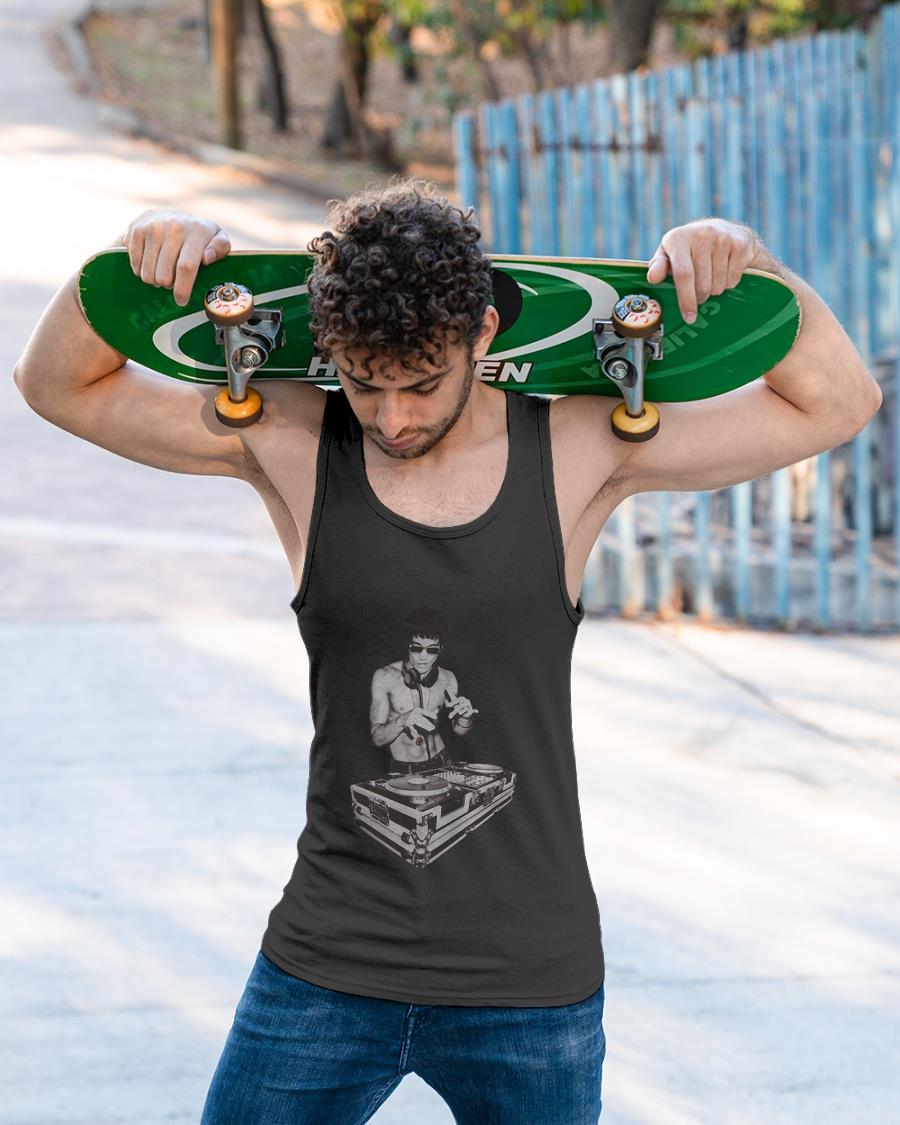 Avengers Age Of Ultron Tony Stark Bruce Lee Dj T Shirt
