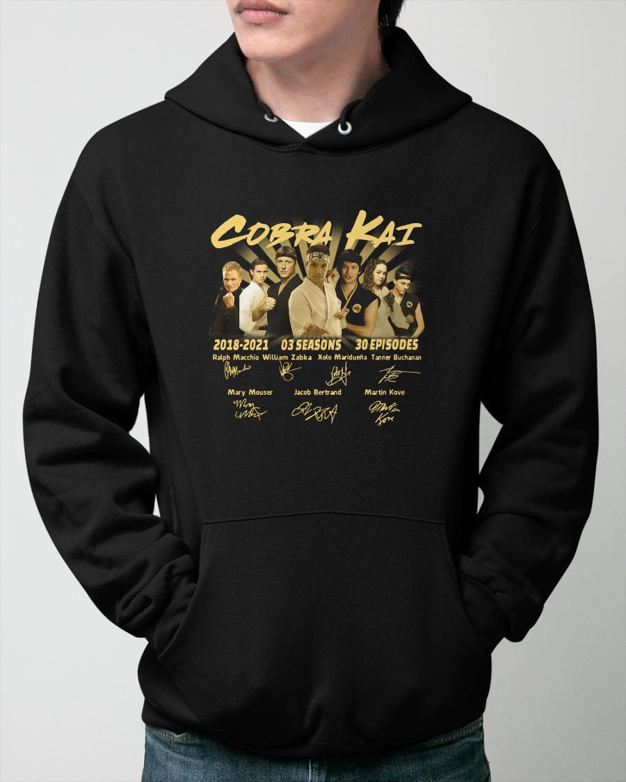 Cobra Kai 2018 2021 03 Seasons 30 Episodes Hoodie
