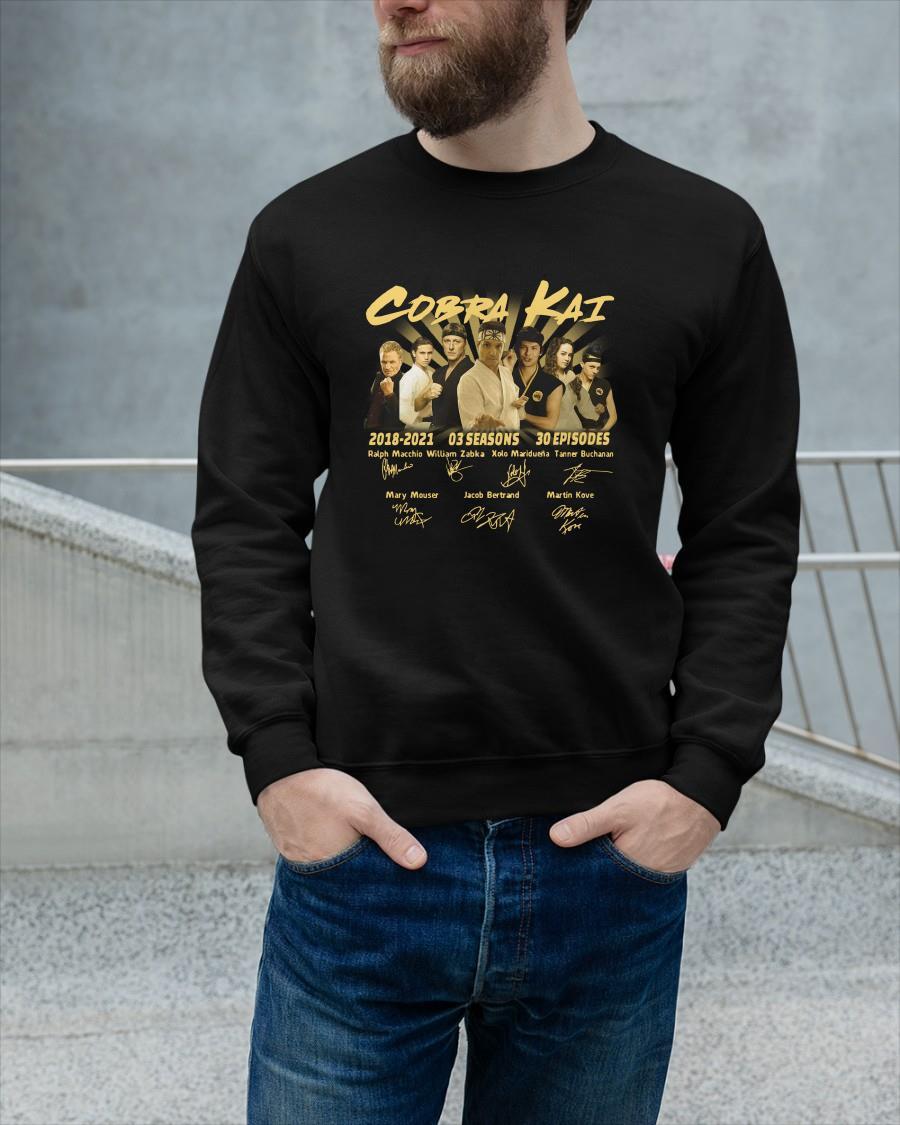 Cobra Kai 2018 2021 03 Seasons 30 Episodes Sweater