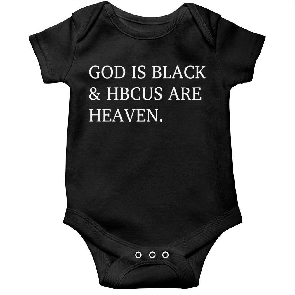 God Is Black And Hbcus Are Heaven Longsleeve