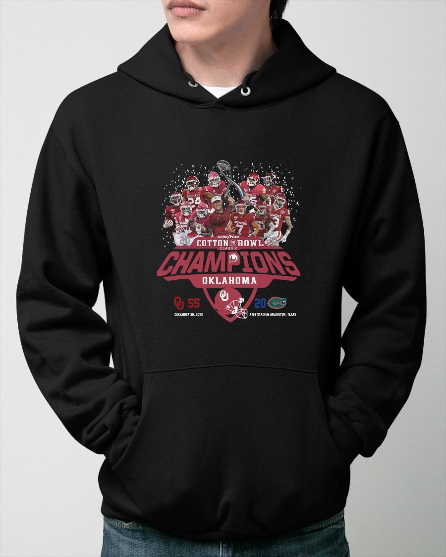 Good Year Cotton Bowl Classic Champions Oklahoma Hoodie