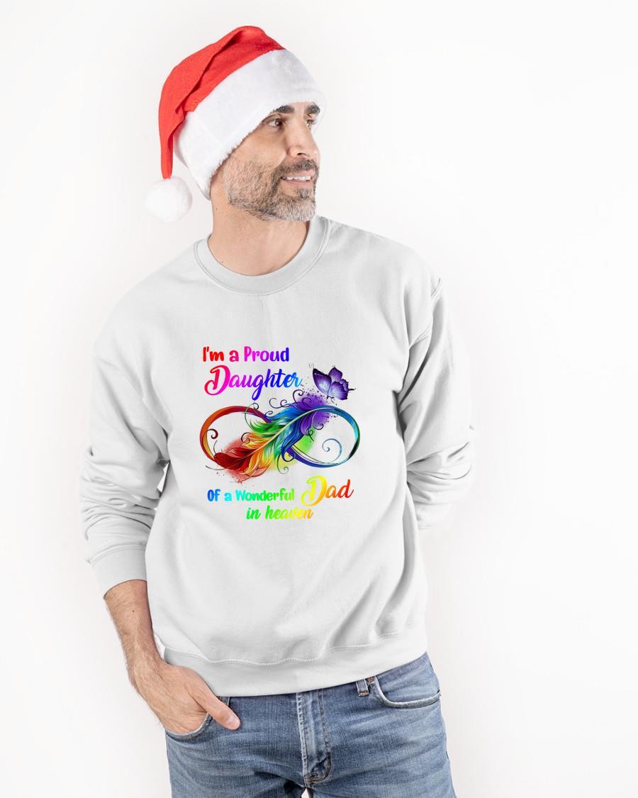 I'm A Proud Daughter Of A Wonderful Dad In Heaven Sweater
