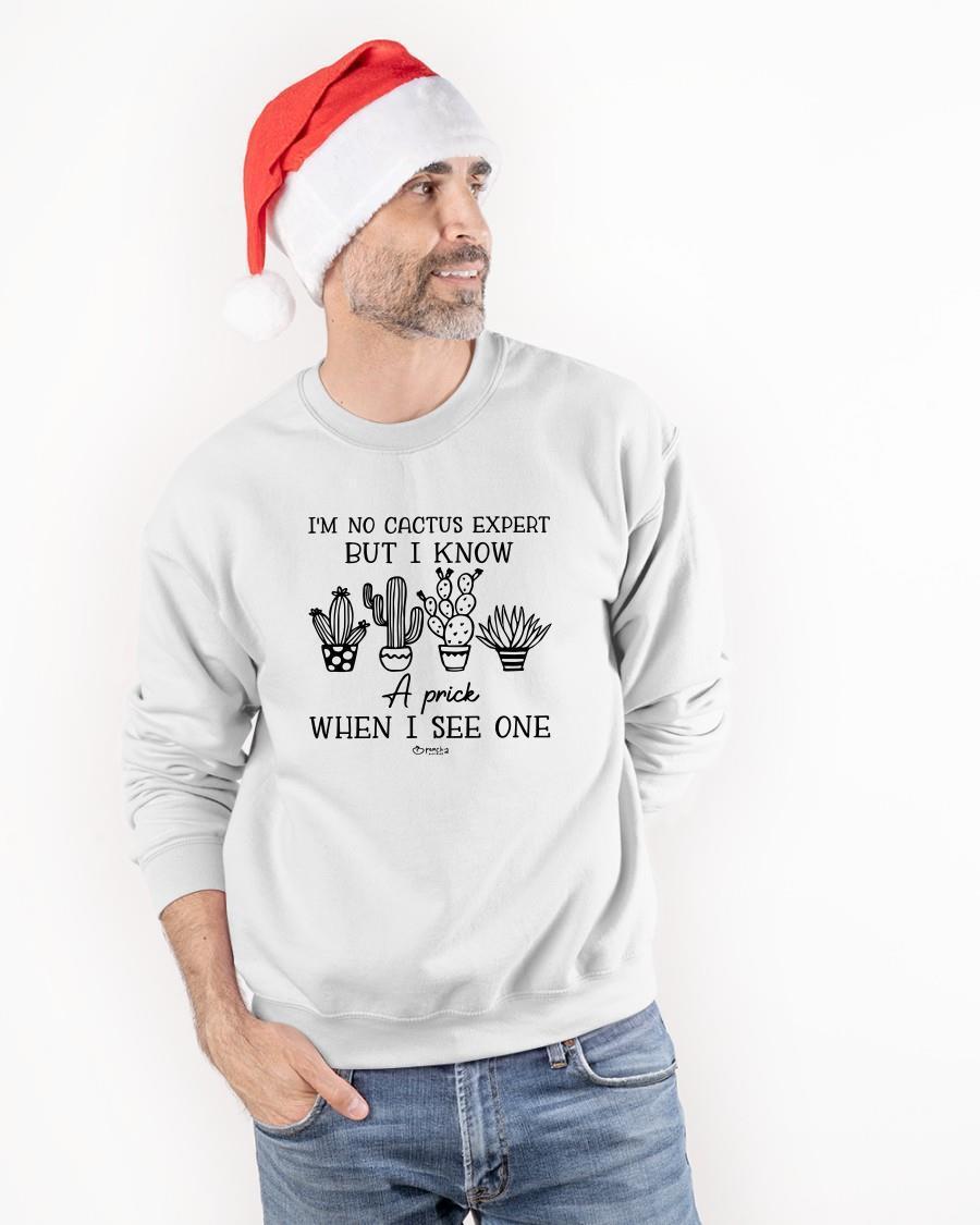 I'm No Cactus Expert But I Know A Prick When I See One Sweater
