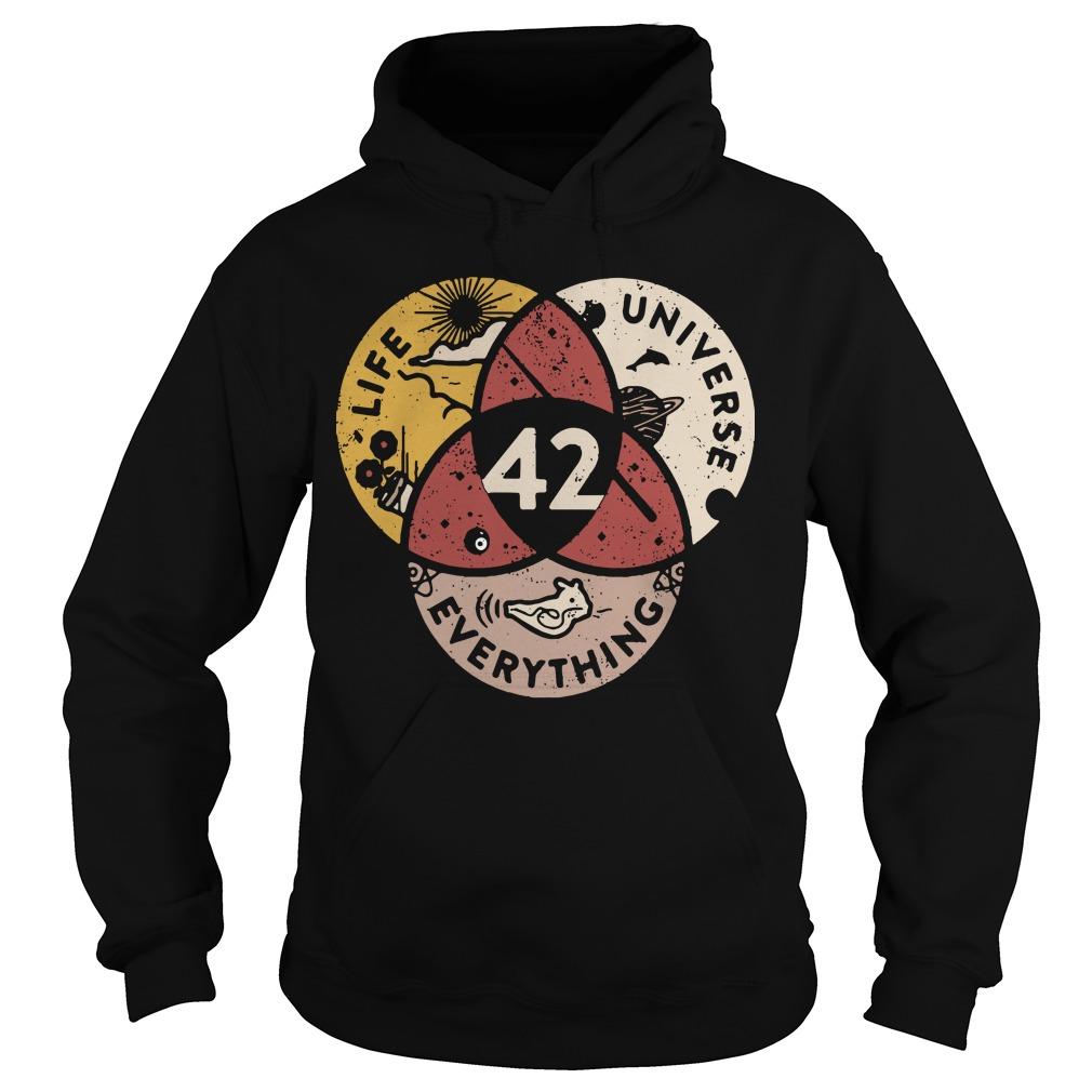 Life Universe Everything 42 Hoodie