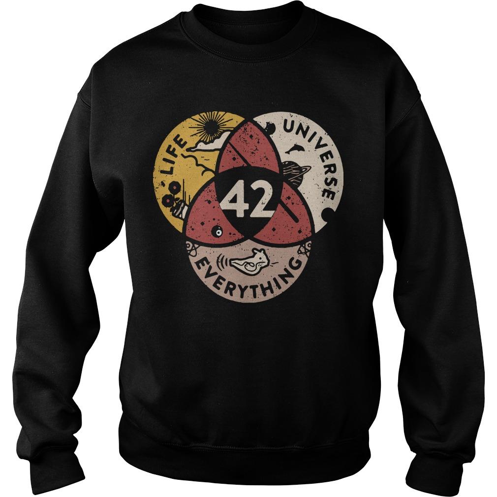 Life Universe Everything 42 Sweater