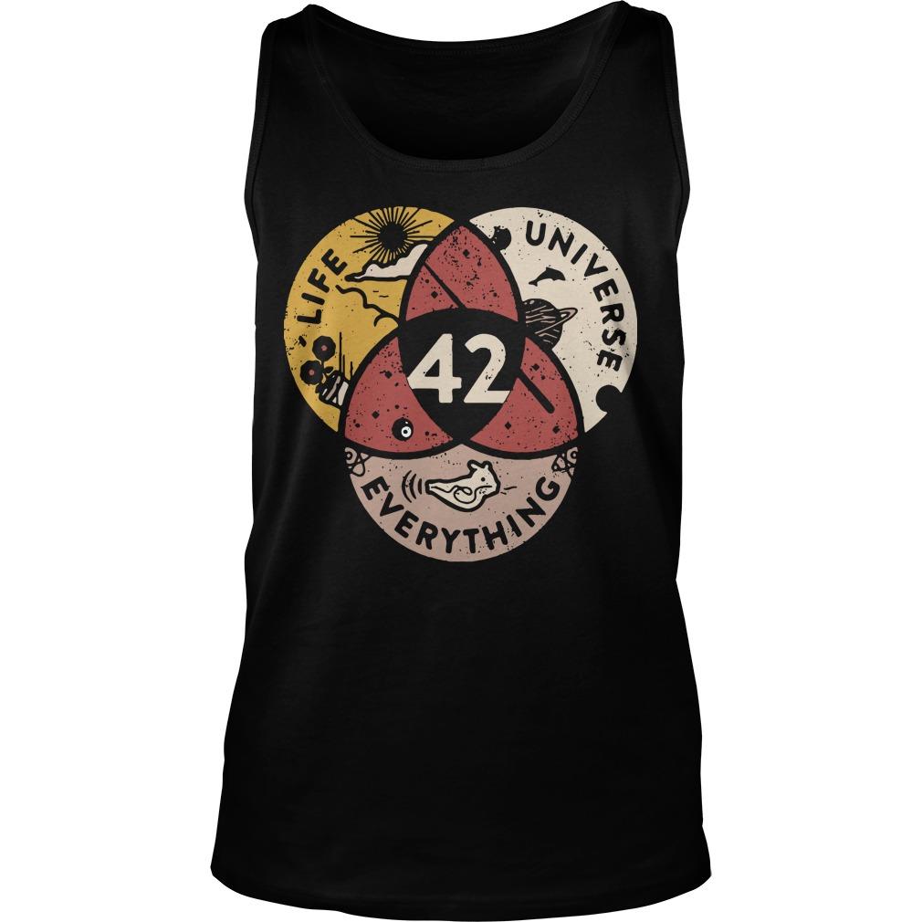 Life Universe Everything 42 Tank Top