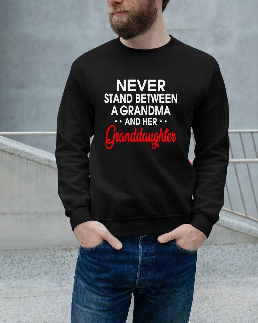 Never Stand Between A Grandma And Her Granddaughter Sweater