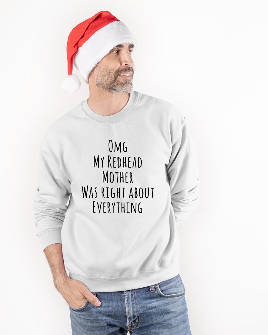 Omg My Redhead Mother Was Right About Everything Tank Top