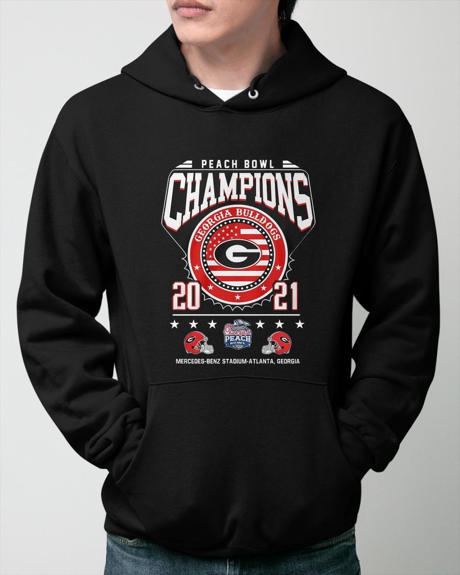 Peach Bowl Champions Georgia Bulldogs Hoodie