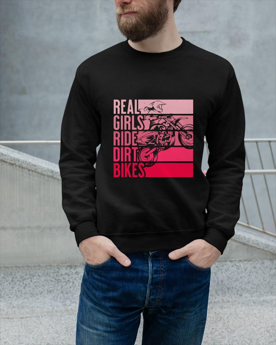 Real Girls Ride Dirt Bikes Sweater