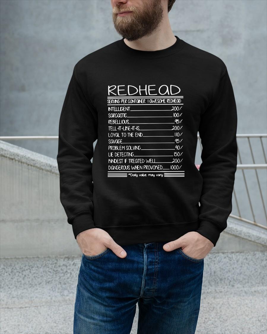 Redhead Serving Per Container 1 Awesome Redhead Sweater