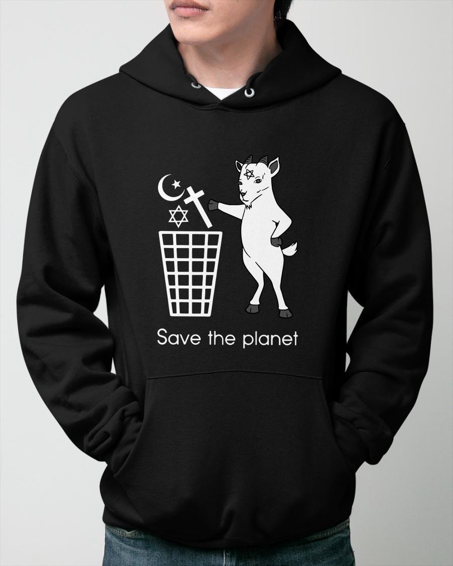 Satan Save The Planet Hoodie