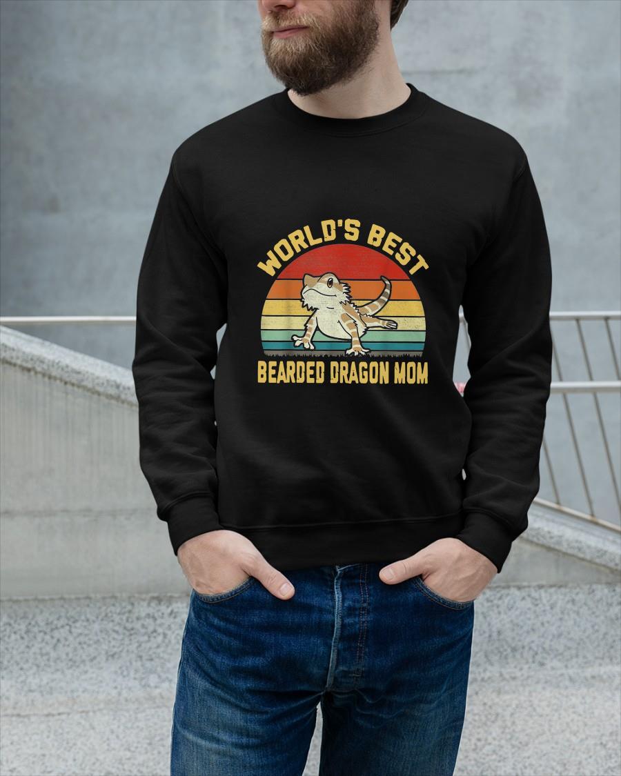 Vintage World's Best Bearded Dragon Mom Sweater