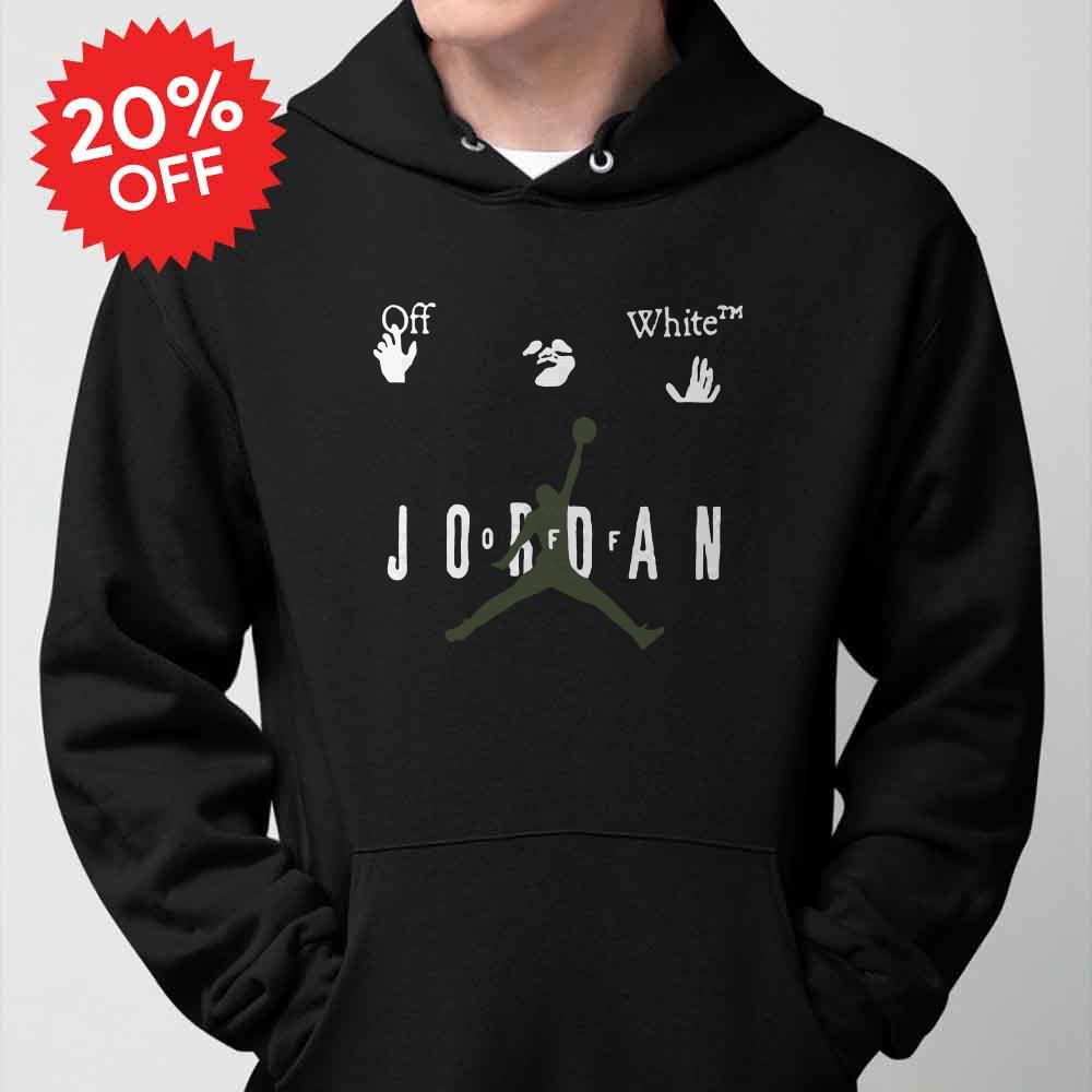 jordan hooded t shirt