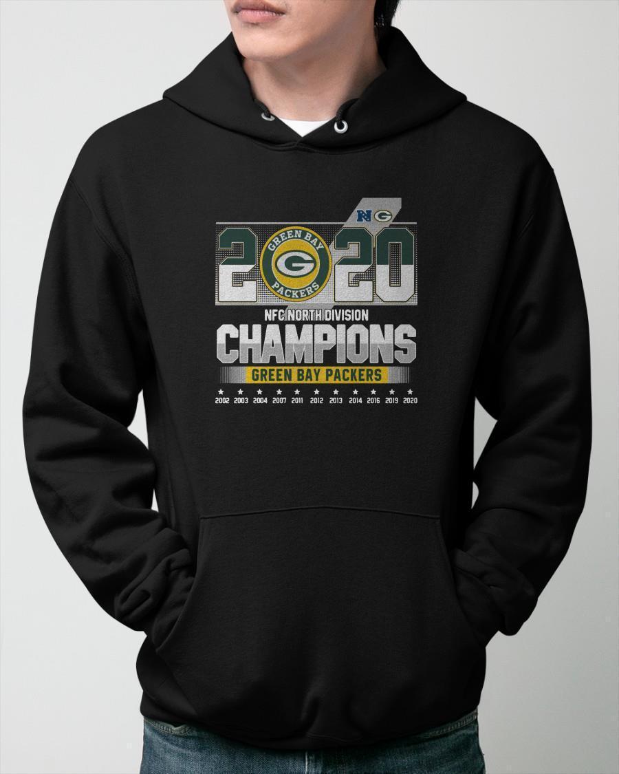 2020 Green Bay Packers Nfc North Division Champions Hoodie