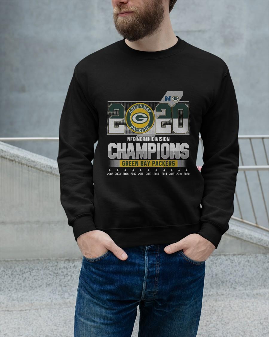 2020 Green Bay Packers Nfc North Division Champions Sweater