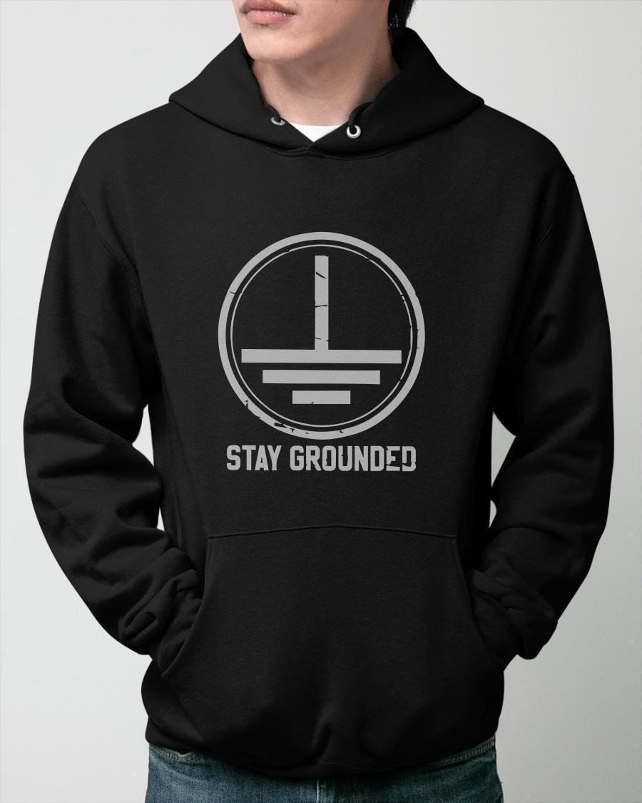 Electrician Stay Grounded Hoodie