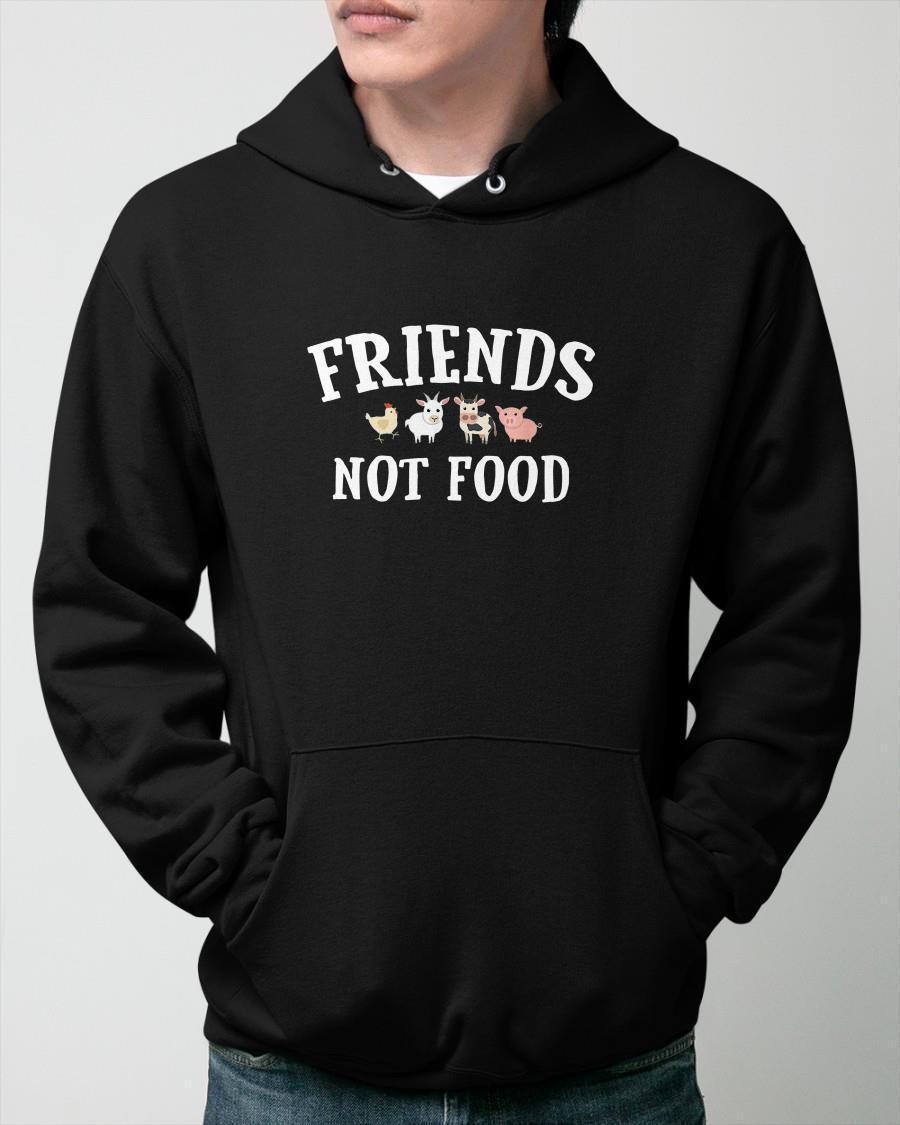 Friends Not Food Hoodie