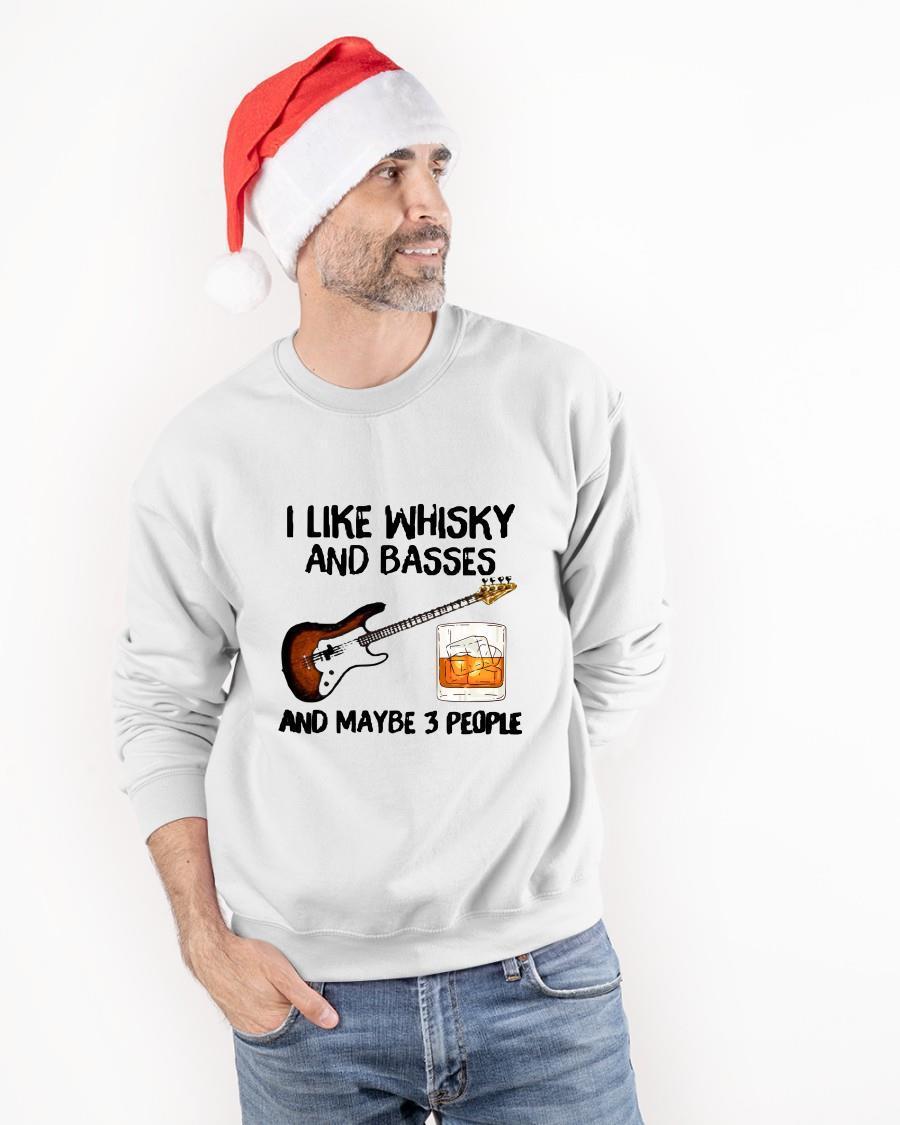I Like Whisky And Basses And Maybe 3 People Tank Top