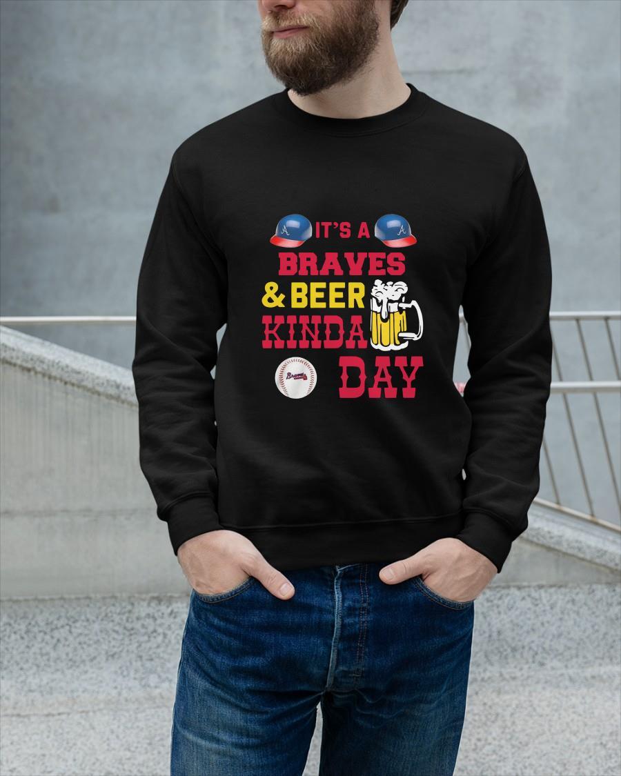 It's A Atlanta Braves And Beer Kinda Day Tank Top