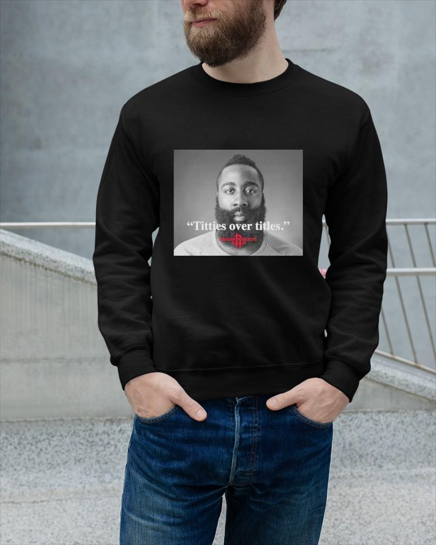 James Harden Titties Over Titles Sweater