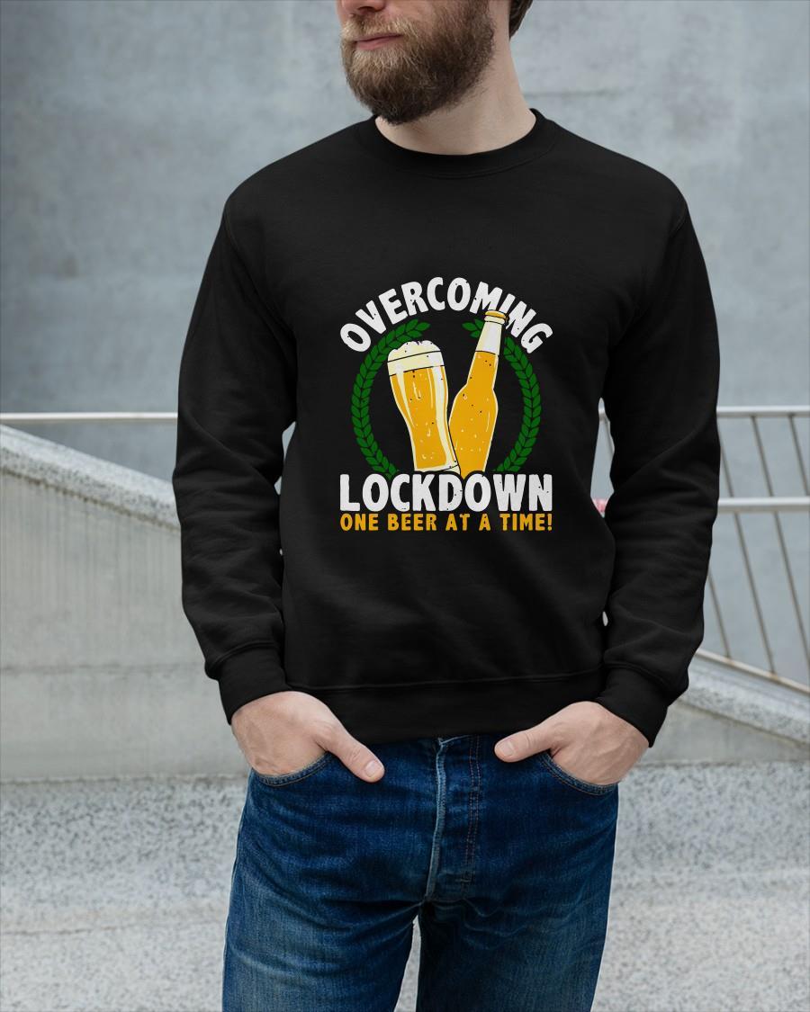 Overcoming Lockdown One Beer At A Time Sweater