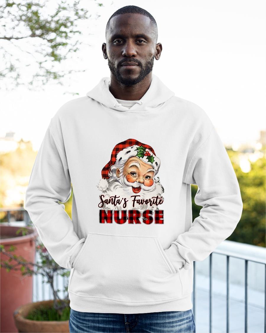 Santa's Favorite Nurse Hoodie
