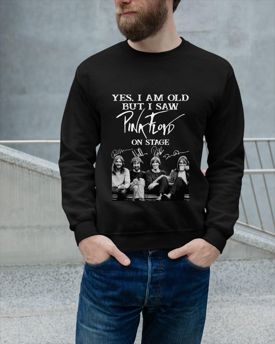 Signatures Yes I Am Old But I Saw Pink Floyd On Stage Tank Top