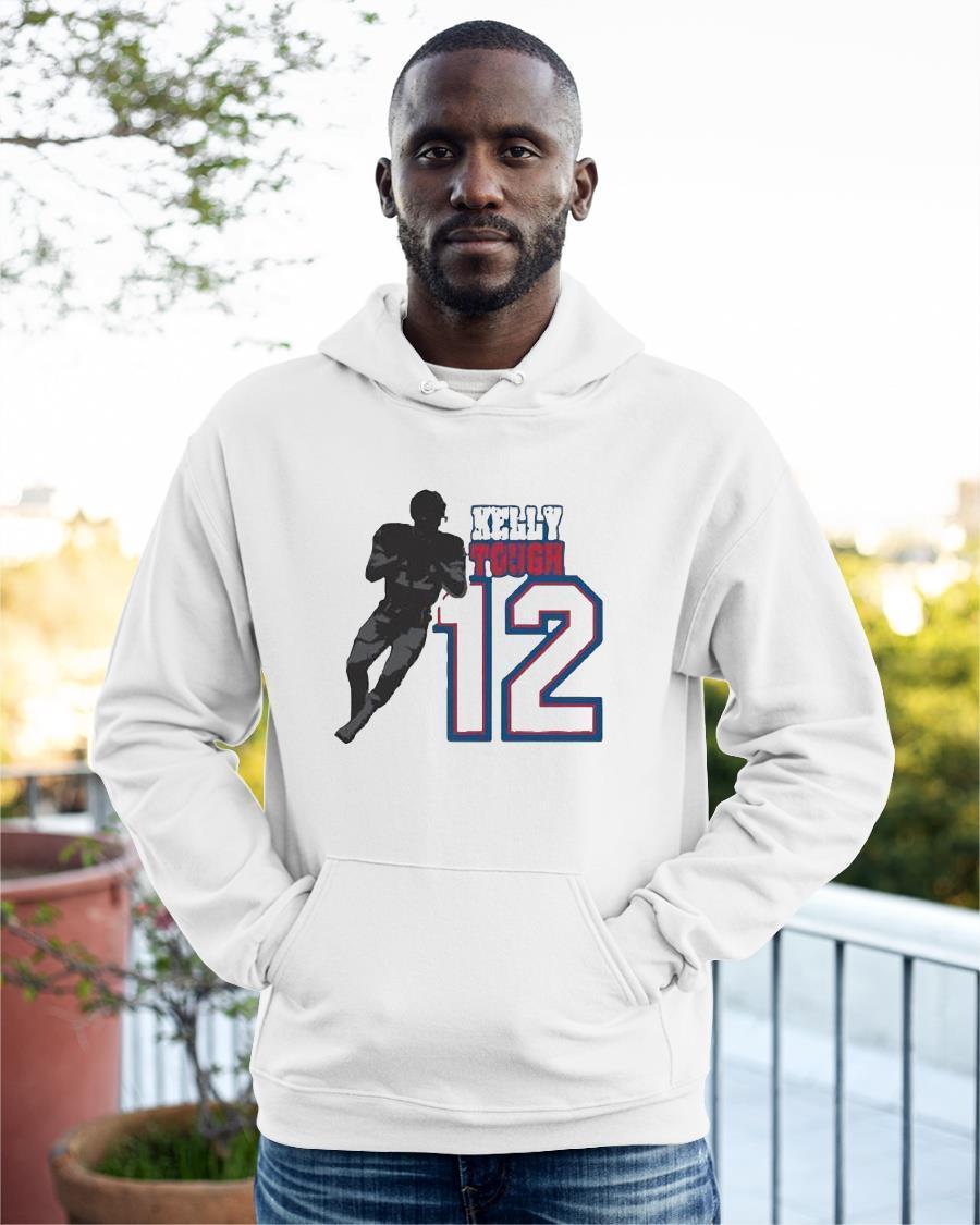Buffalo Bills Kelly Tough Number 12 Hoodie
