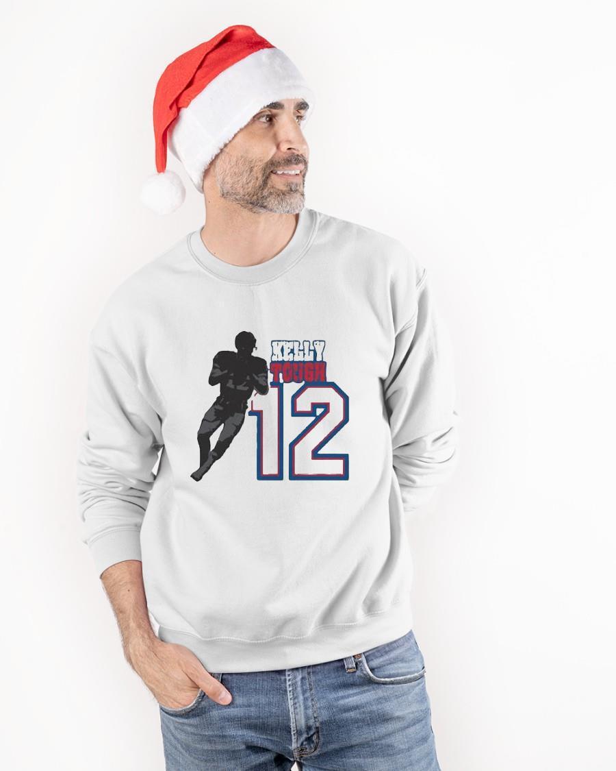 Buffalo Bills Kelly Tough Number 12 Sweater